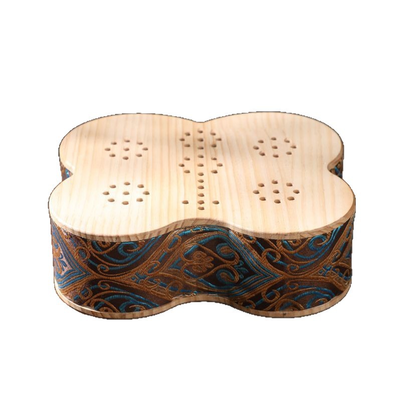 Butterfly Moxibustion Seat Device Wooden Ai Jiu Stool Warmer with Moxa Burner for Home Wellness Sessions - Image 5