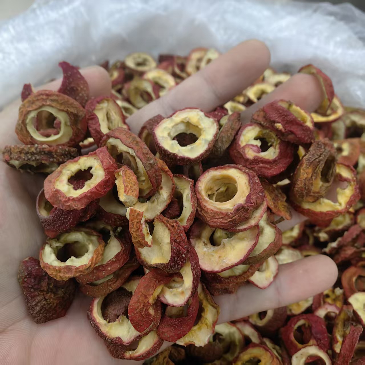 Hawthorn Ring Slices Shan Zha 500g Pitted Dried Crataegus Fruit for Tea and Decoction - Image 2