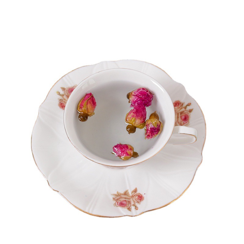 Pingyin Rose Bud Tea (Rosa rugosa) — Double-Petal Dried Rosebuds, Sulfur-Free, 50g - Image 5