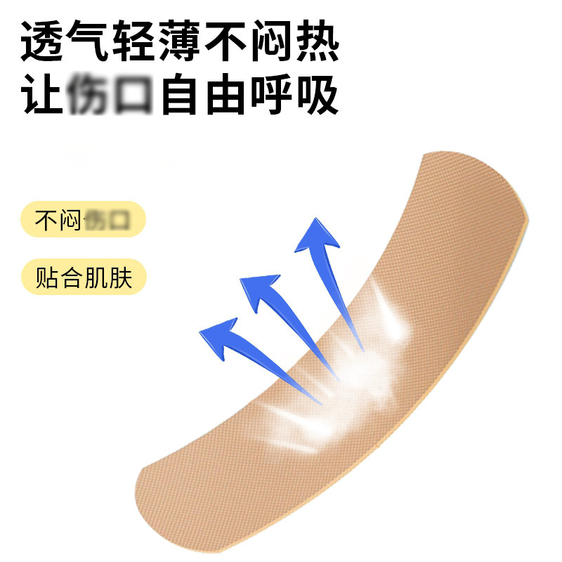 High Elastic Waterproof Breathable Adhesive Bandage Cotton Thickened Wound Plaster Custom Anti Friction Heel Patch - Image 2