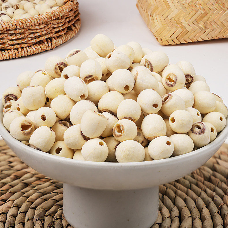 Premium Cored White Lotus Seeds Bai Lian Zi 500g with Goji Berries 250g Dried Jiangxi Specialty for Soup and Congee - Image 4