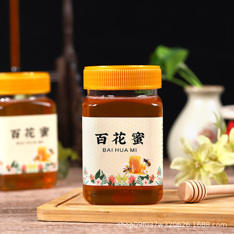 Baihua Honey Wildflower Honey 500g Bottle Raw Multi-Floral Honey from Farm Apiaries - Image 3