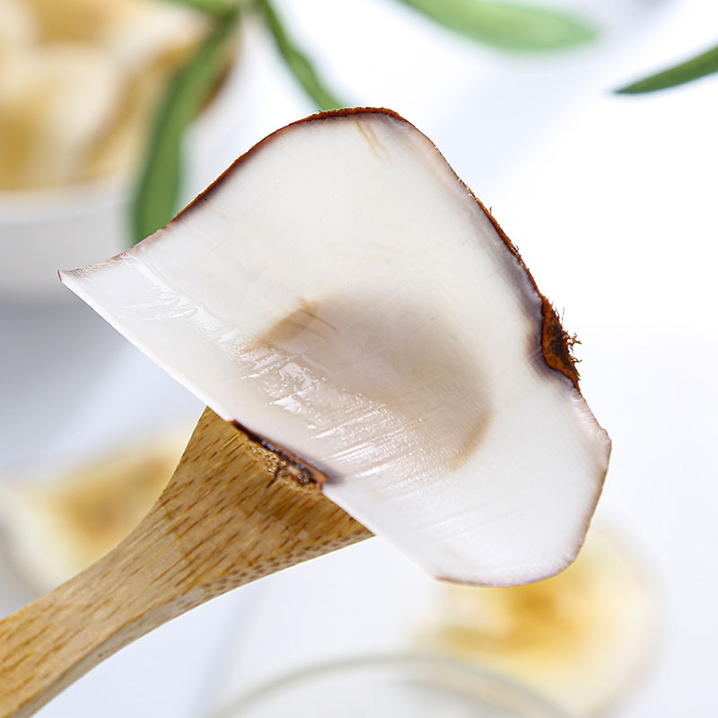 Hai Di Ye Slices (Borassus flabellifer) — Dried Sea Coconut for Cantonese Soup - Image 4