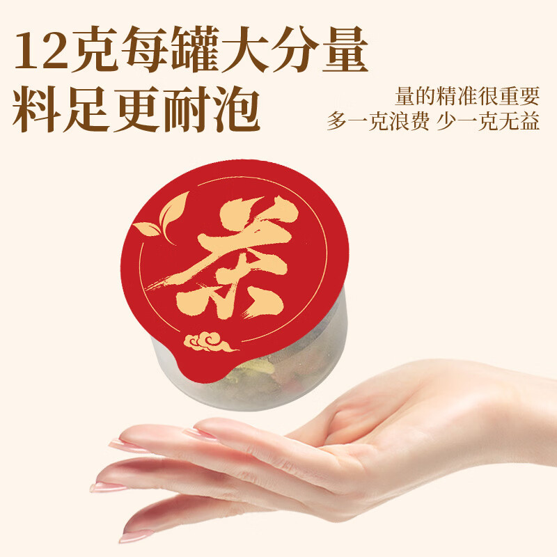 Wuzhi Maotao Chenpi Four Spirits Tea 15g x 15 Cans Cold Brew Herbal Tea for Daily Wellness - Image 3