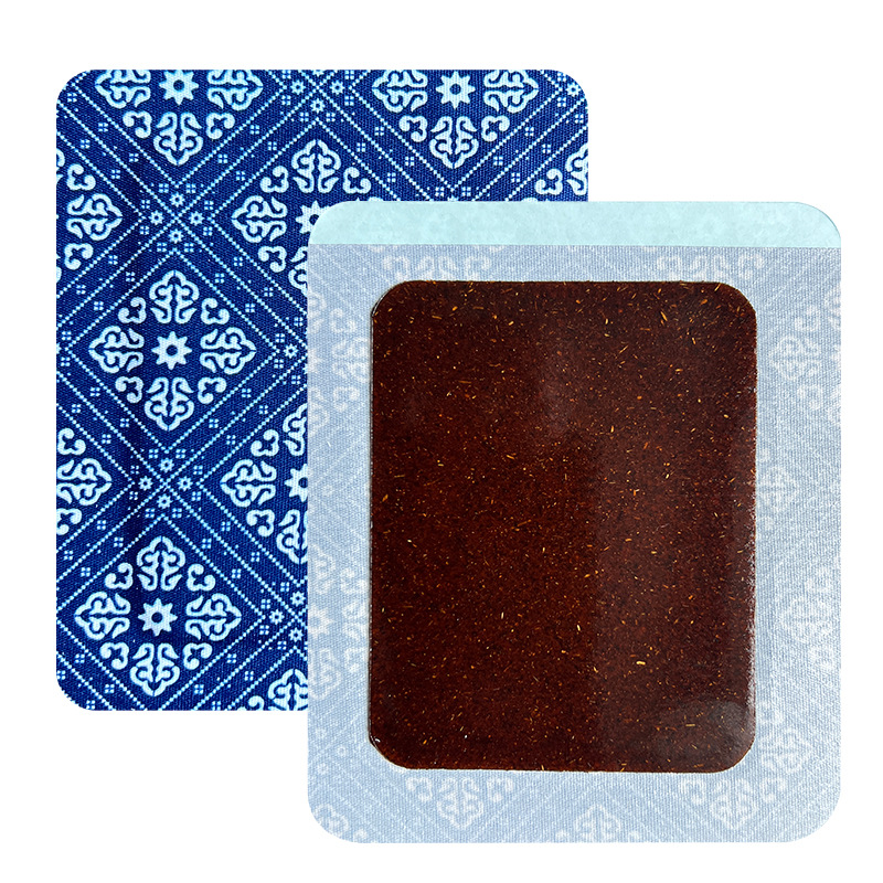 Miao Style Floral Cloth Herbal Patch Black Paste External Body Patch 10x12cm - Image 5