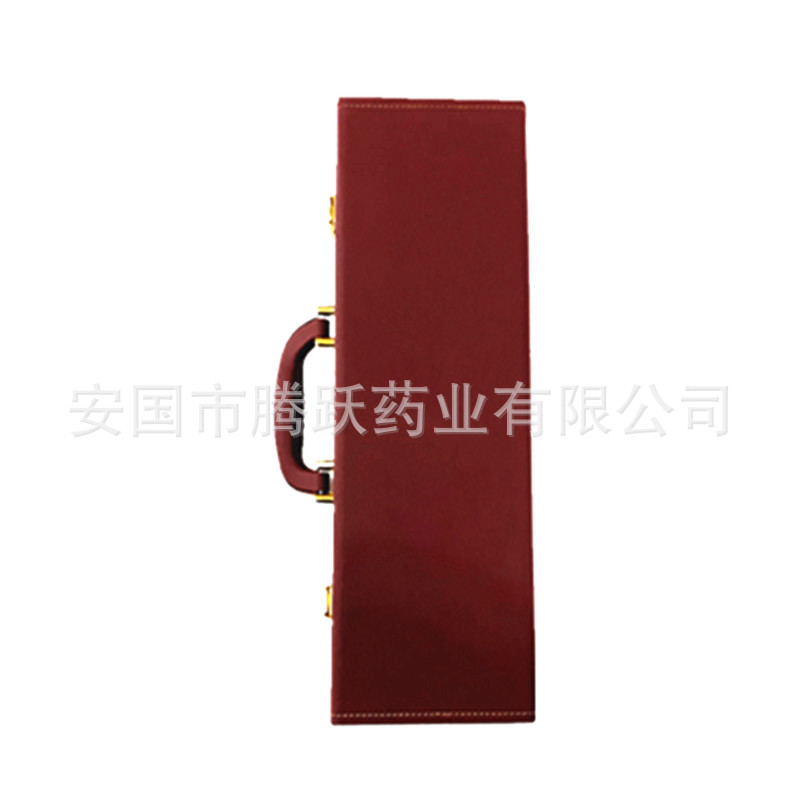 Deer Antler Gift Box Leather Presentation Case 45cm 50cm 60cm Bronze Finish - Image 3