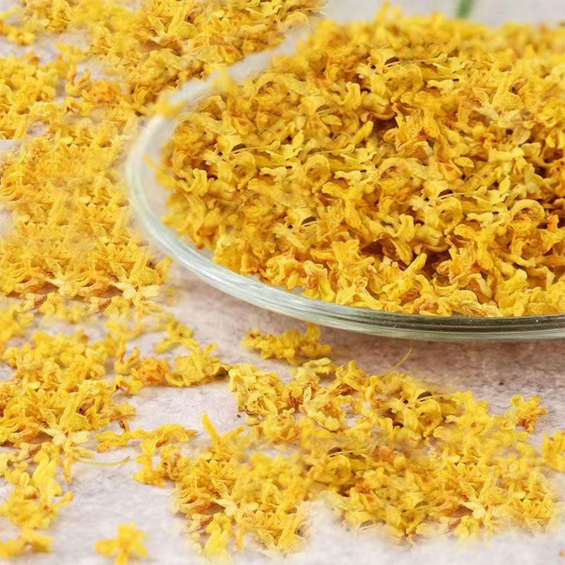 Dried Osmanthus Flower Powder Gui Hua Fen Ultra Fine Ground Herbal Powder 500g Bulk Pack - Image 3