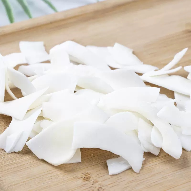 Coconut Chips 500g Dried Coconut Slices Ye Zi Pian Freeze Dried Snack for Fruit Tea and Culinary Use - Image 2