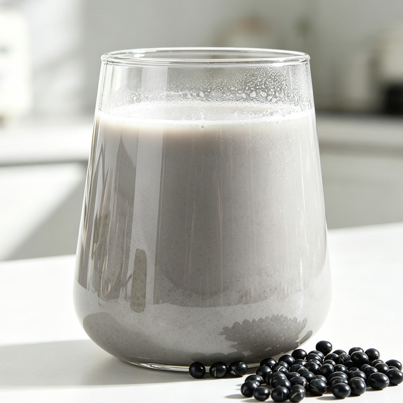 Huang Jing Five Black Powder 250g Nine-Steamed Polygonatum Blend with Black Sesame Black Rice Instant Breakfast Drink - Image 4
