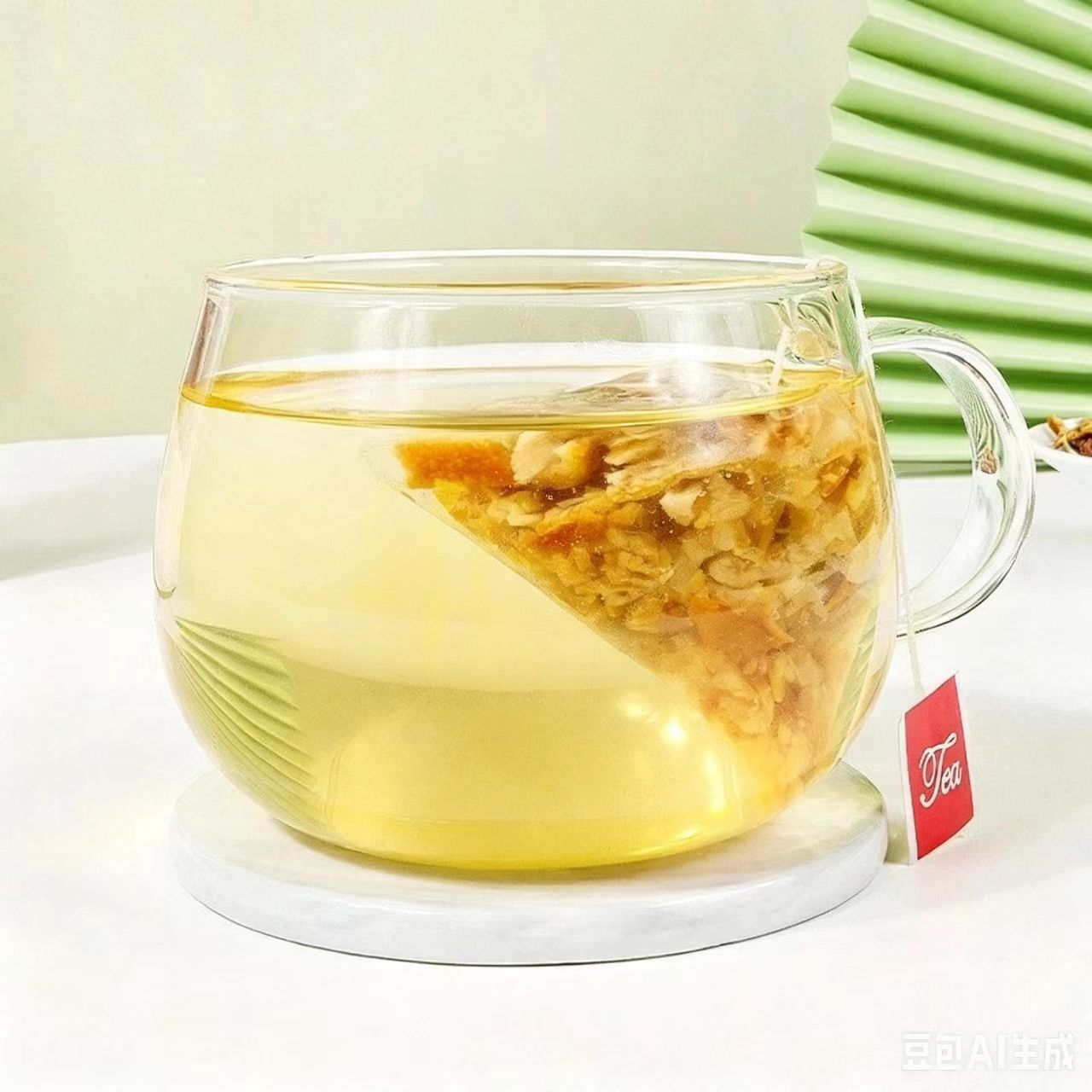 Chicory Gardenia Kudzu Blend Tea 100g Triangle Tea Bags Herbal Flower Tea 20 Packs - Image 4
