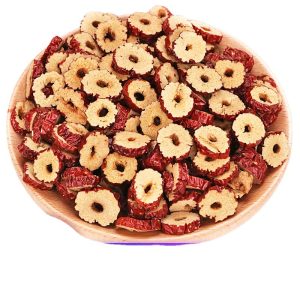 Xinjiang Red Jujube Slices & Rings (Ziziphus jujuba) — Dried Food Herb, 500g