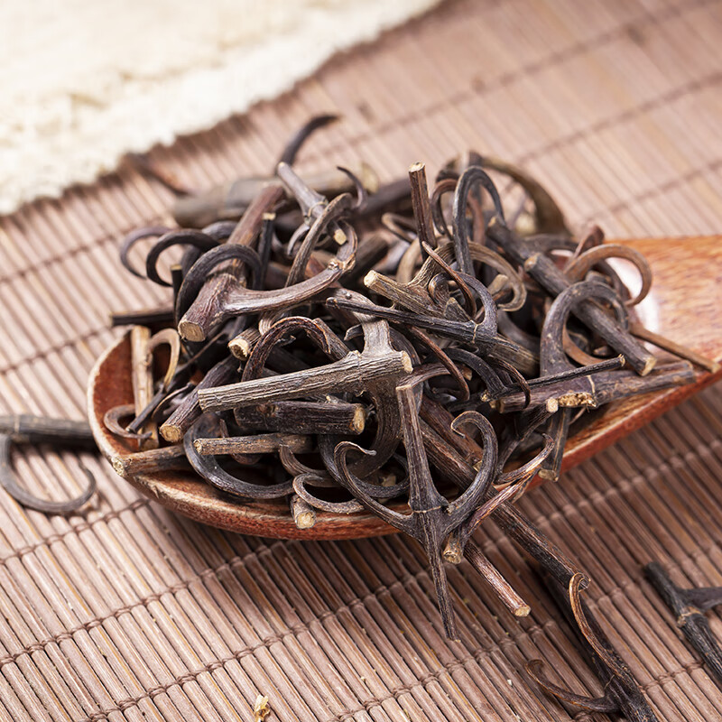Gou Teng Uncaria Stem 500g Dried Hook Vine Herbal Tea Slices for Decoction - Image 4