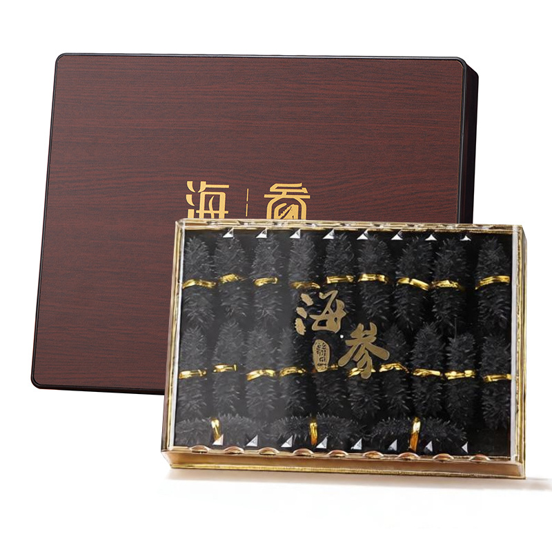 Dalian Premium Lightly Dried Sea Cucumber Gift Box 50g Custom Grade 6-7 Year - Image 5