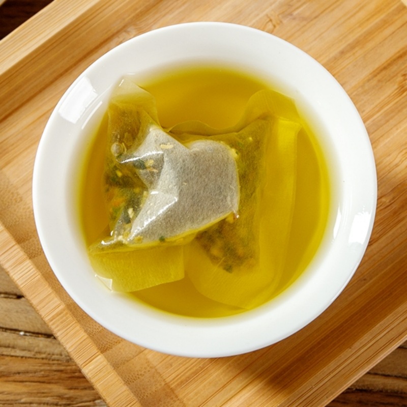 Herbal Clearing Tea Bao He Xi Xi Cha 150g Bagged Tea with Barley Cassia Seed and Honeysuckle Blend - Image 3