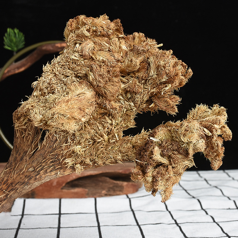 Bai Ji Guan Hua (Celosia argentea) — Dried White Cockscomb Flower, Food Herb for Tea & Soup - Image 2