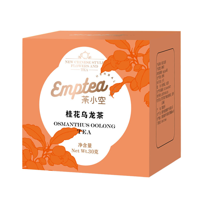 Osmanthus Oolong Tea Pyramid Sachets (Gui Hua Wulong) — 30g Gift Box, Cold-Brew Friendly - Image 5