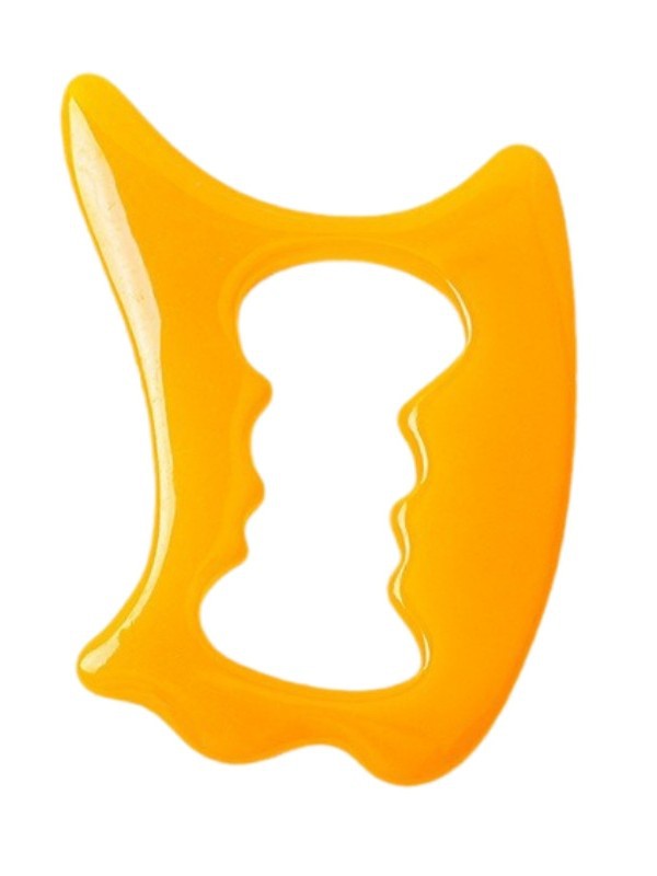Curved Large Gua Sha Fascia Knife Resin Massage Board Body Wide Use - Image 5