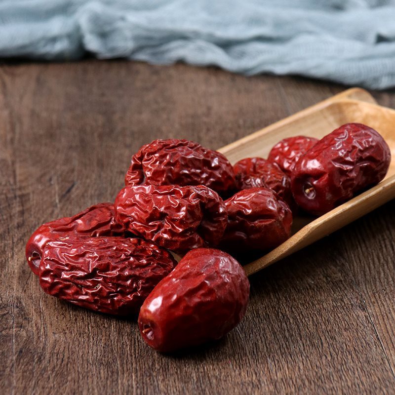 Dried Jujube Dates Da Zao Large Xinjiang Whole Fruit 500g for Tea Soup and Snacking - Image 2