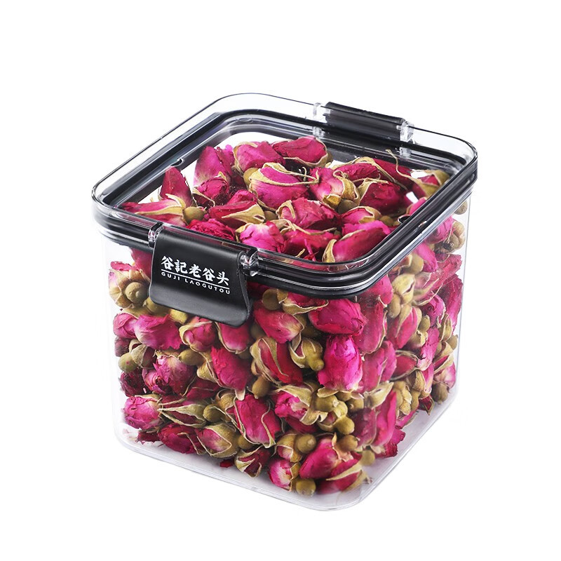 Dried Double-Petal Rose Buds Rose Tea 110g Low-Temperature Dried Floral Herbal Tea - Image 5