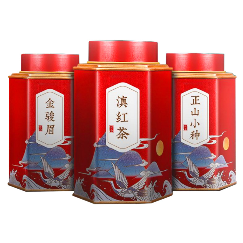Fengqing Dianhong, Jin Jun Mei & Lapsang Souchong Black Tea Trio — 260g Wuyi & Yunnan Loose Leaf Set - Image 5