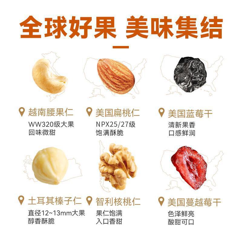 Daily Mixed Nuts 500g Jar Assorted Whole Nuts Dried Fruit Snack for Children and Pregnancy - Image 4
