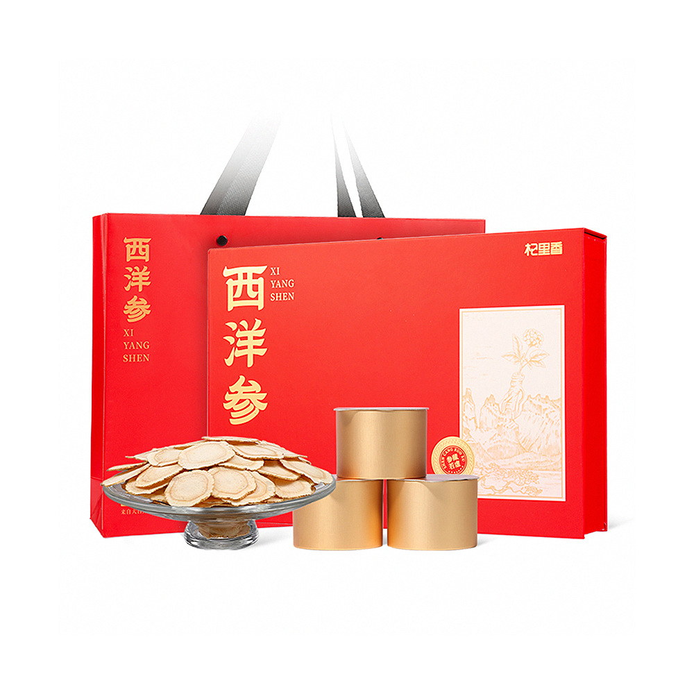 American Ginseng Soft Branch Slices 0.8-1.0cm Changbai Mountain 102g Gift Box 12 Jars - Image 5