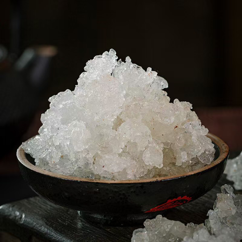 Yunnan Snow Swallow Gum (Sterculia lychnophora Resin) with Peach Gum & Gleditsia Rice — 500g Dried Food-Herb Combo - Image 2