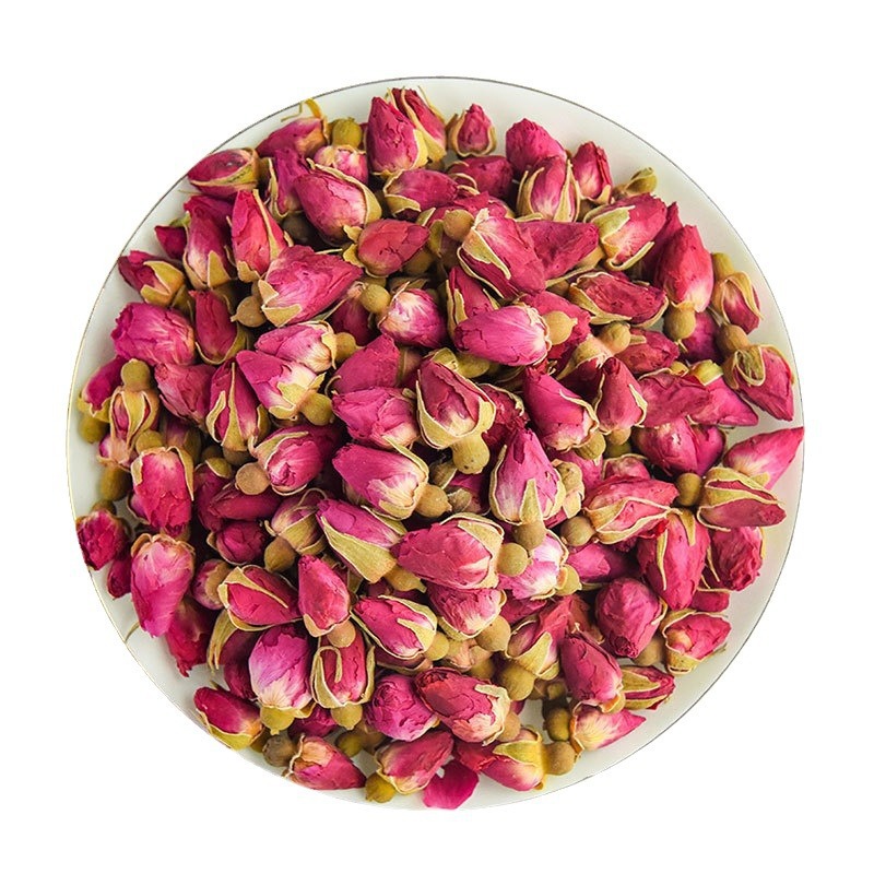 Dried Rose Bud Tea Pingyin Shandong Unsulfured Rosebuds Loose Herbal Flower Tea 50g Bottle - Image 5