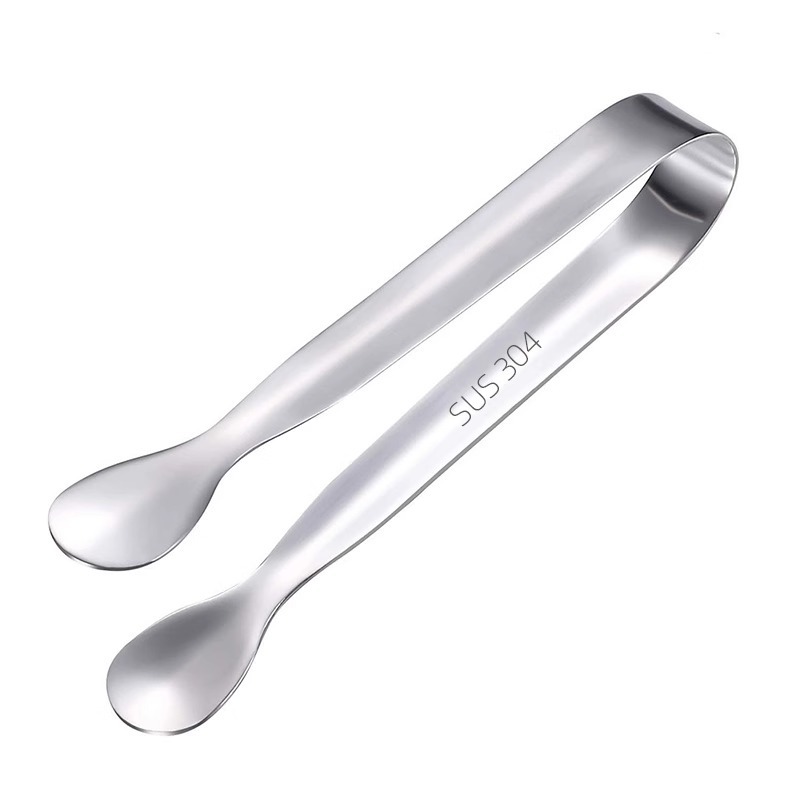 Stainless Steel Mini Sugar Tongs Small Ice Cube Tongs for Coffee Bar Dessert Snack Serving 5 Pack - Image 5
