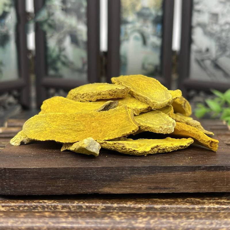 Turmeric Slices Se Jiang Huang Dried Curcuma longa Rhizome TCM Herbal Slices 500g - Image 4