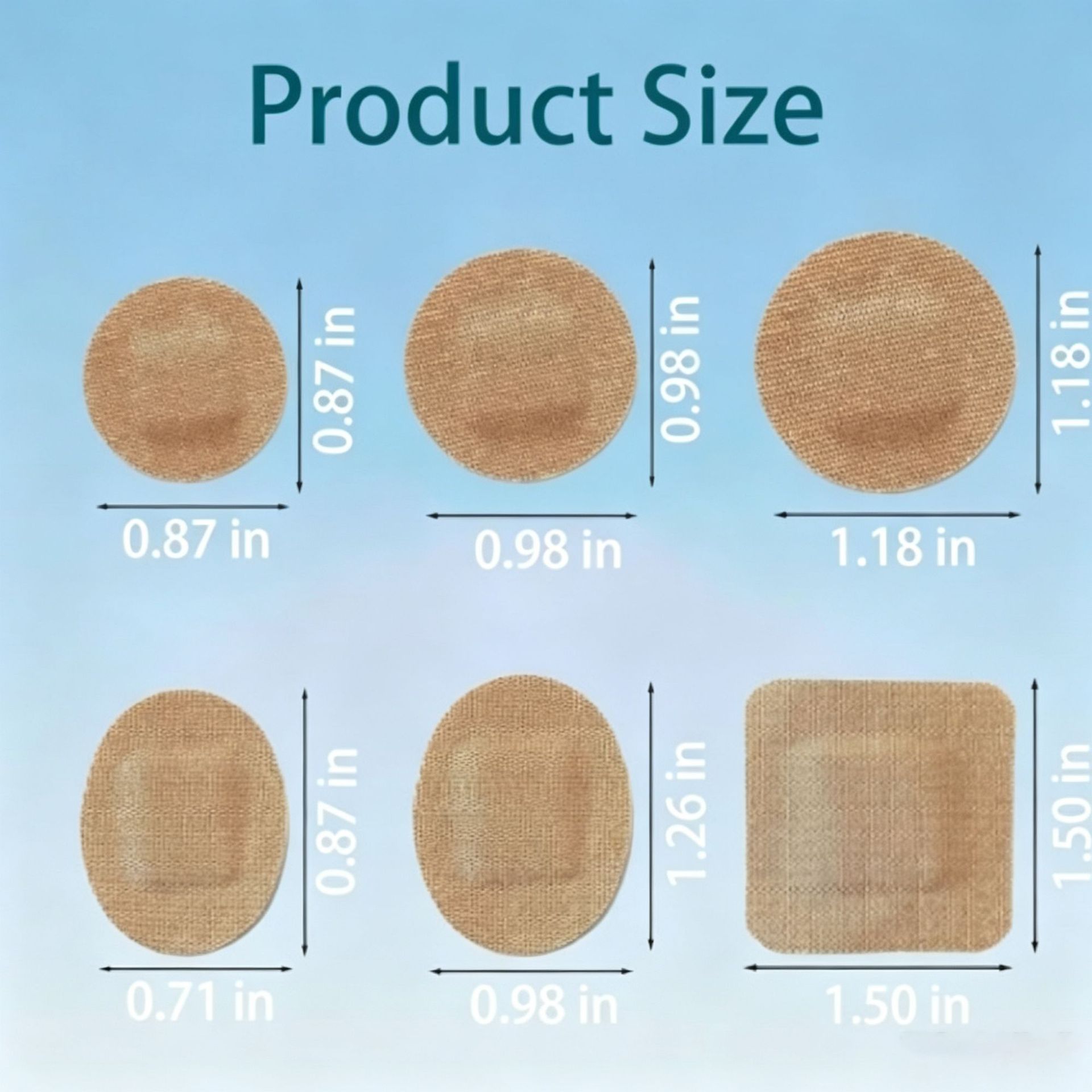 High Elastic Waterproof Breathable Adhesive Bandage Cotton Thickened Wound Plaster Custom Anti Friction Heel Patch - Image 3