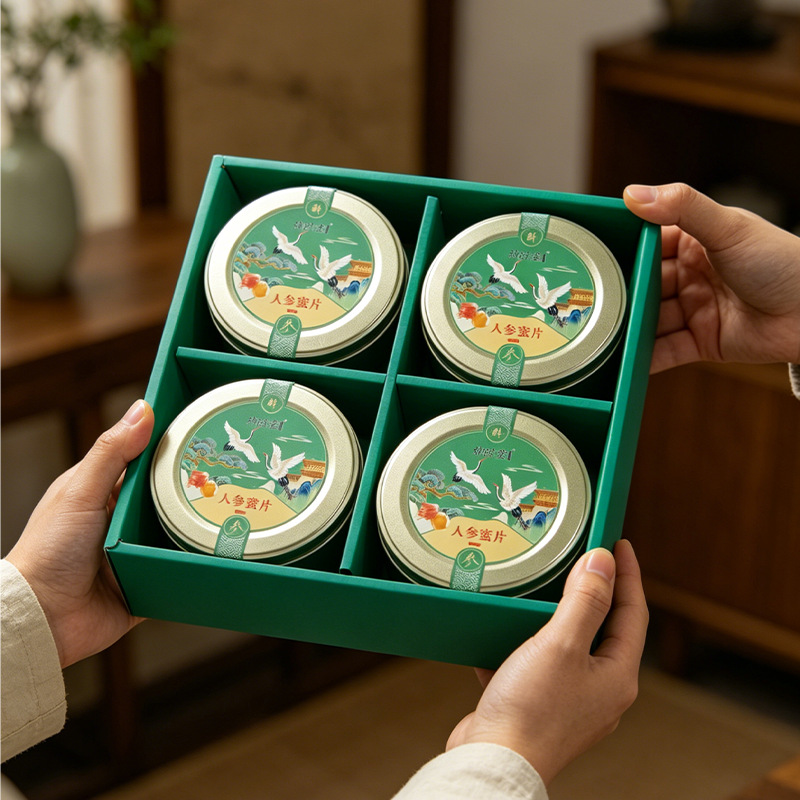 Ready to Eat Ginseng Honey Slices 50g Changbai Mountain Fresh Ginseng Slices - Image 2