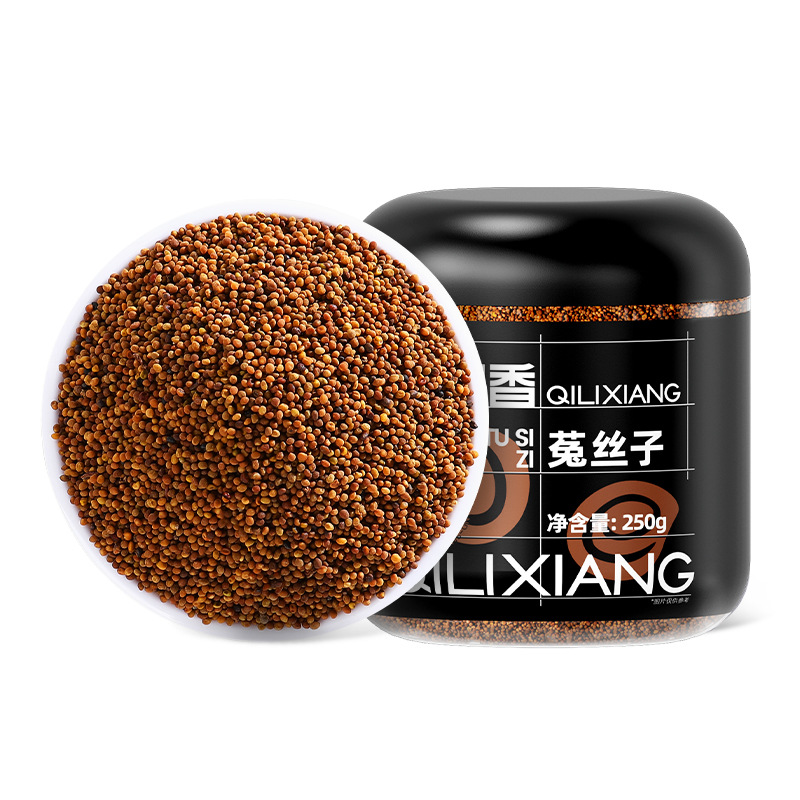 Dried Dodder Seed 250g Round Jar Tu Si Zi Traditional Chinese Herbal Tea Ingredient - Image 5