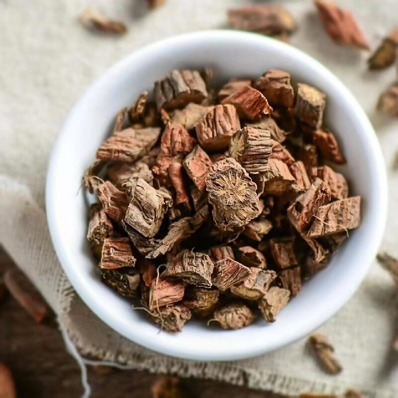 Purple Salvia Root Slices (Salvia miltiorrhiza) — Unsulfured Dan Shen for Tea & Decoction - Image 2