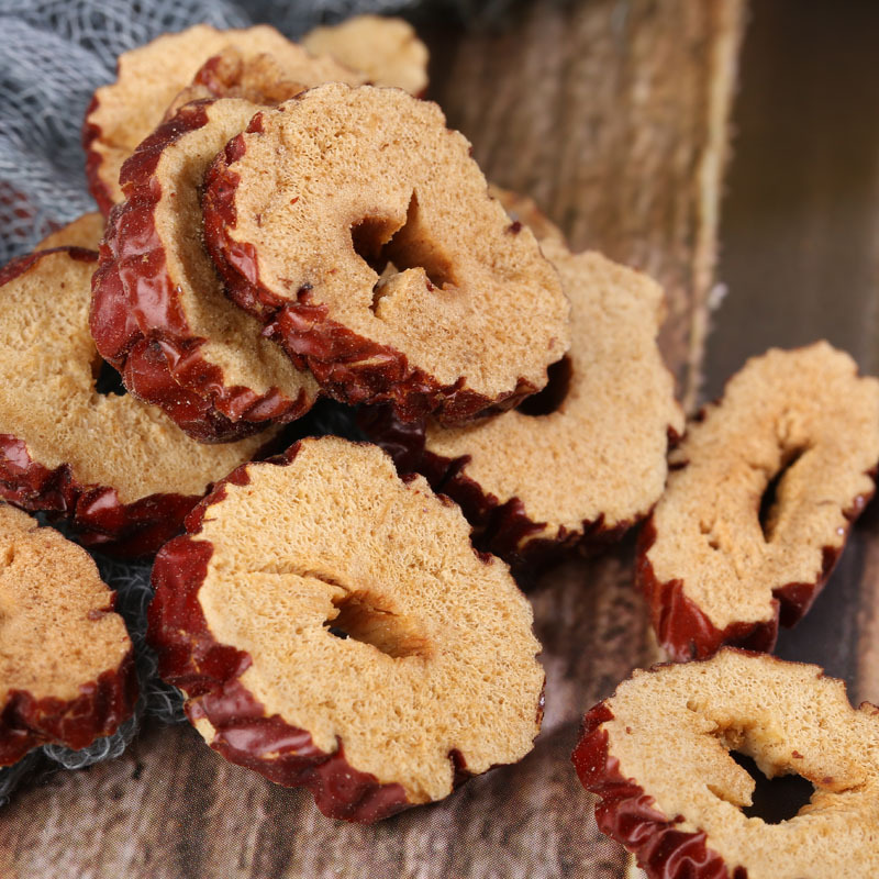 Crispy Dried Red Date Rings Wuhe Zao Sliced Seedless Jujube Snack 500g Ready to Eat - Image 2