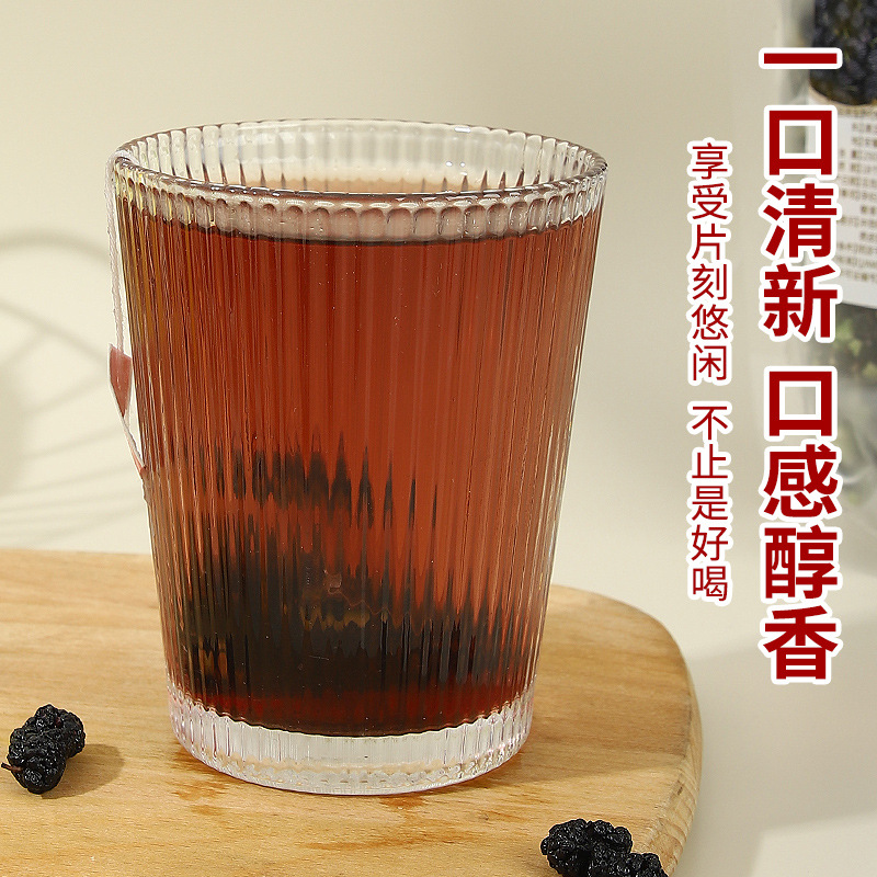 Five Black Herbal Tea Wu Hei Cha 5g x 10 Teabags Black Goji Black Sesame Black Bean Black Rice Mulberry Blend - Image 3