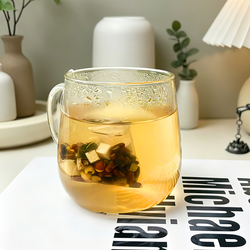Chinese Yam & Poria Herbal Tea (Shan Yao Fu Ling Yi Mi Cha) — Five-Herb Dampness Blend, 10 Teabags - Image 3