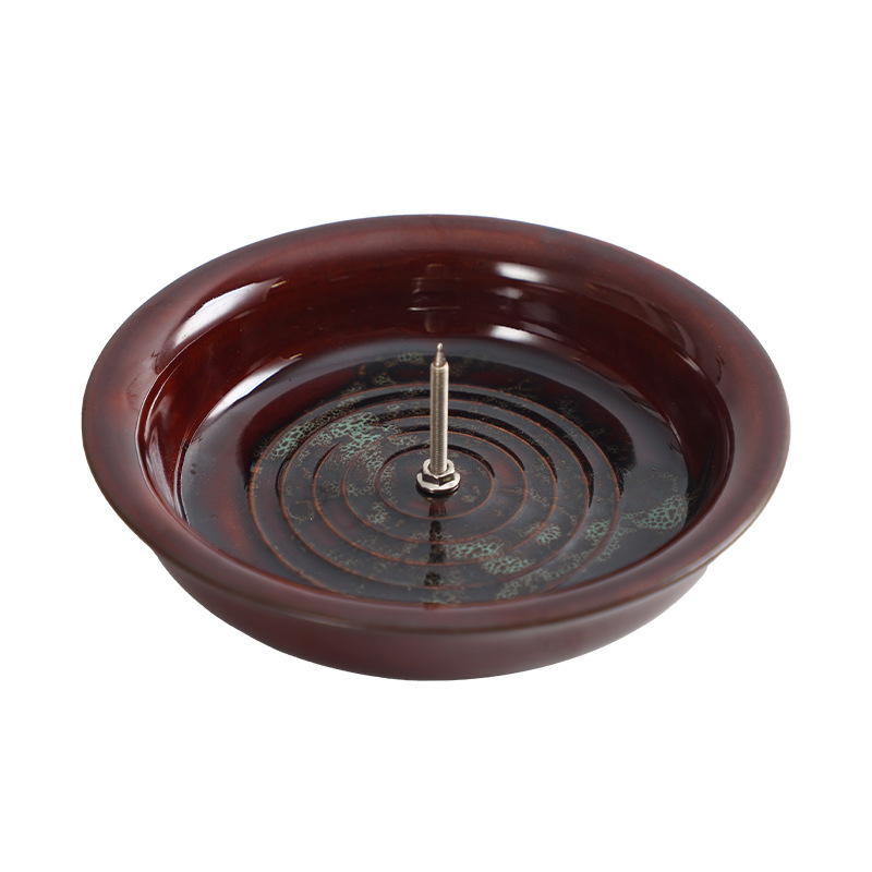 Ceramic Moxa Stick Holder Base Tray Moxibustion Stand for Moxa Cones Home Indoor Use 11.5cm Large - Image 5