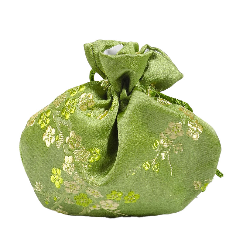 Mugwort Sachet Ai Cao Embroidered Chinese Style Pendant with Tassel for Car Bag and Closet - Image 5