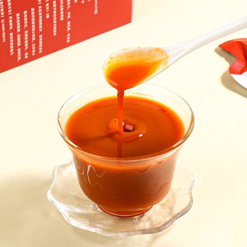 Ningxia Goji Berry Puree 30ml Portable Sachet Fresh-Pressed Red Goji Juice Ready to Drink - Image 4