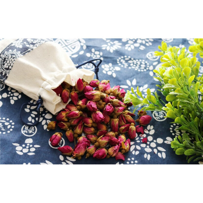 Kushui Rose Bud Tea 500g Dried Mei Gui Hua Buds for Brewing and Blending - Image 4