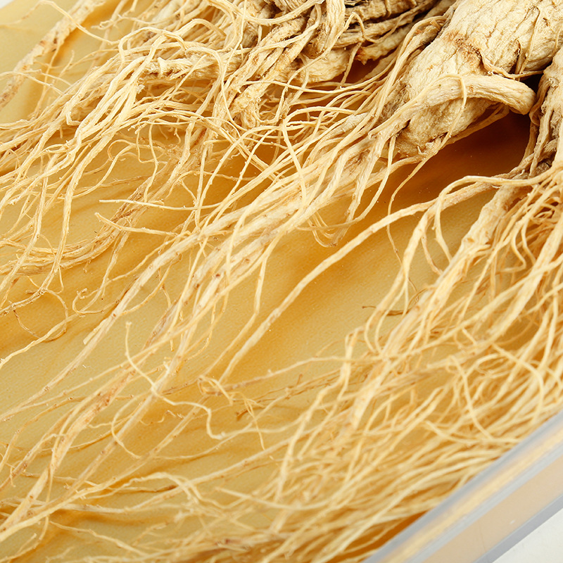 Changbai Mountain White Ginseng Gift Box Whole Root for Soup and Wine Traditional Herbal Gift - Image 4