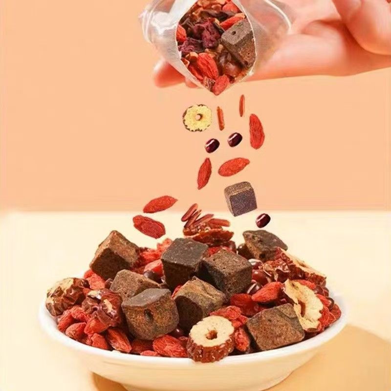 Ejiao Five Red Herbal Tea 120g Bag No-Brew Blend for Daily Wellness Drinks - Image 4