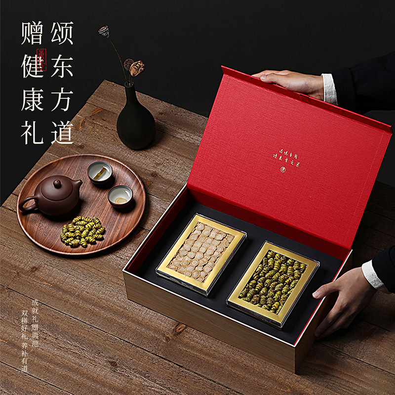 Dendrobium and American Ginseng Gift Box Sliced Five Year Root 150g - Image 4