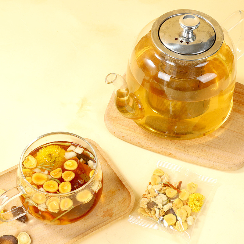 Pang Da Hai Luo Han Guo Herbal Tea Blend 100g Whole Ingredient Chrysanthemum Snow Pear Tea - Image 2