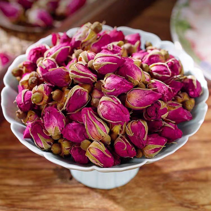 Pingyin Rose Buds (Rosa rugosa) — Sun-Dried Sulfur-Free Rose Tea, 500g - Image 2