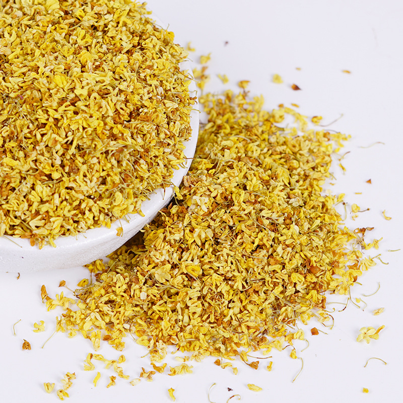 Dried Osmanthus Flowers (Osmanthus fragrans) — Gui Hua Food-Herb Floral Tea, 40g Jar - Image 3
