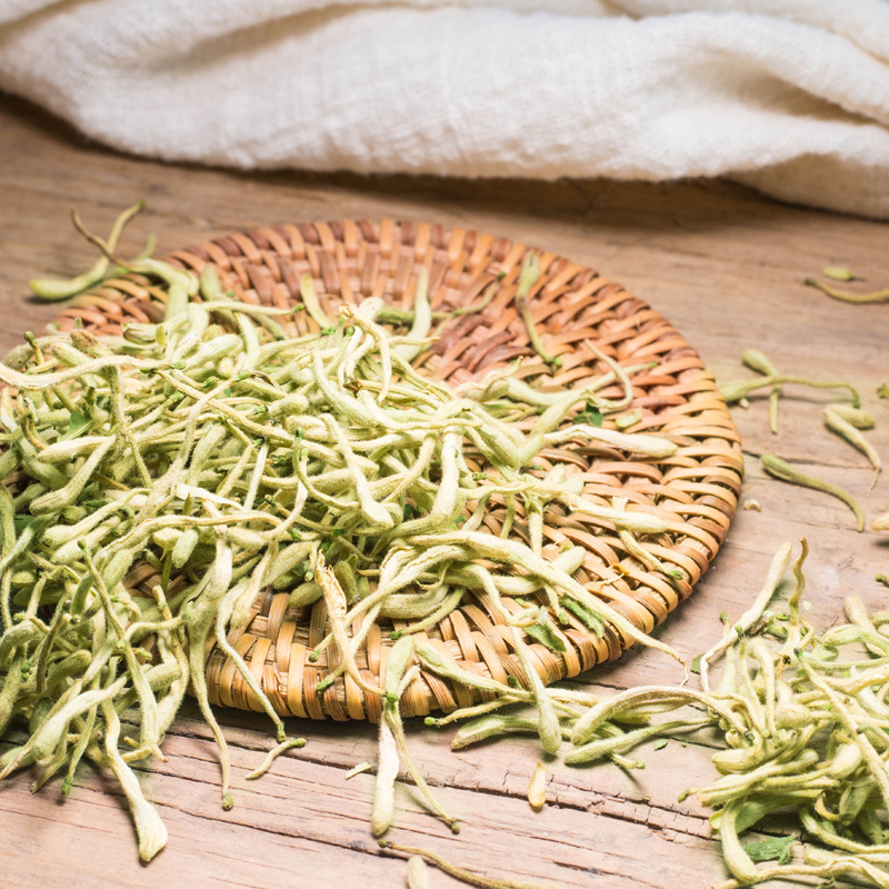 Dried Honeysuckle Flower Tea Jin Yin Hua Loose Herbal Tea for Daily Brewing 100g - Image 2