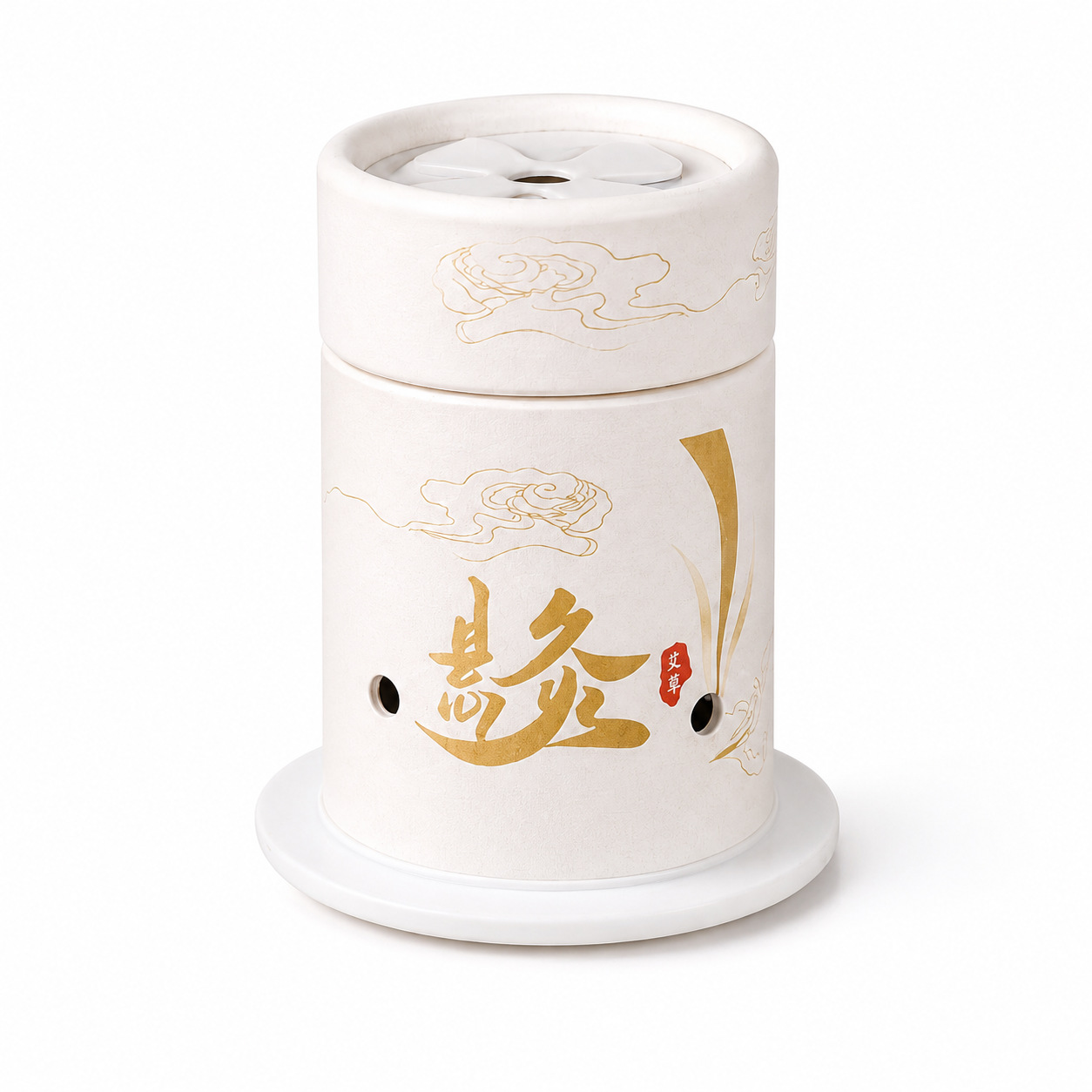 Mini Hanging Moxa Tube Set 6 Pack Reusable Moxibustion Box with Stickers Moxa Cones Bands and Pads - Image 5