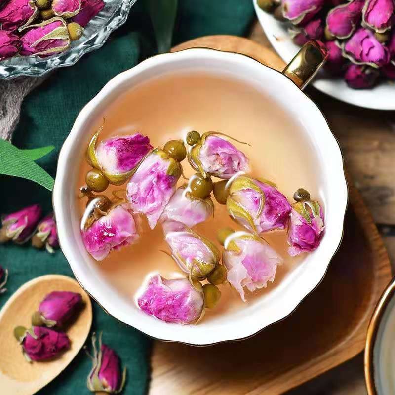 Jasmine Flower Tea Mo Li Hua 茉莉花 Loose Herbal Tea 100g Jar Cold Brew - Image 4